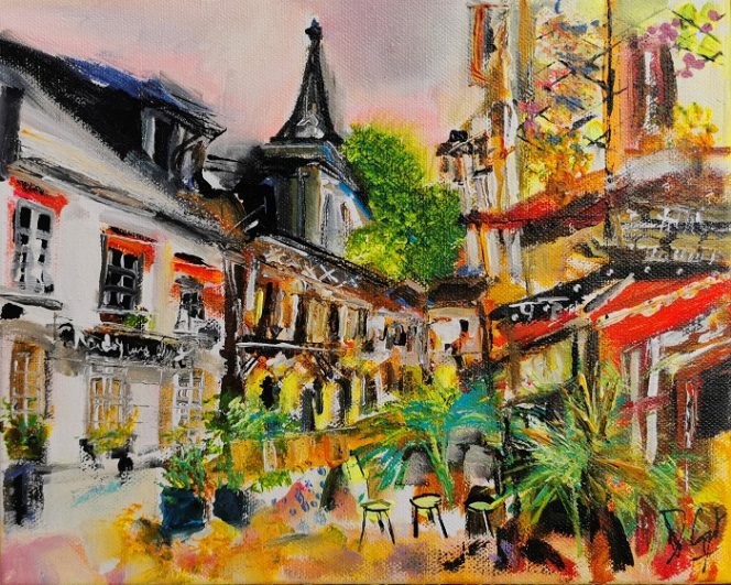 Le village normand Muriel CAYET